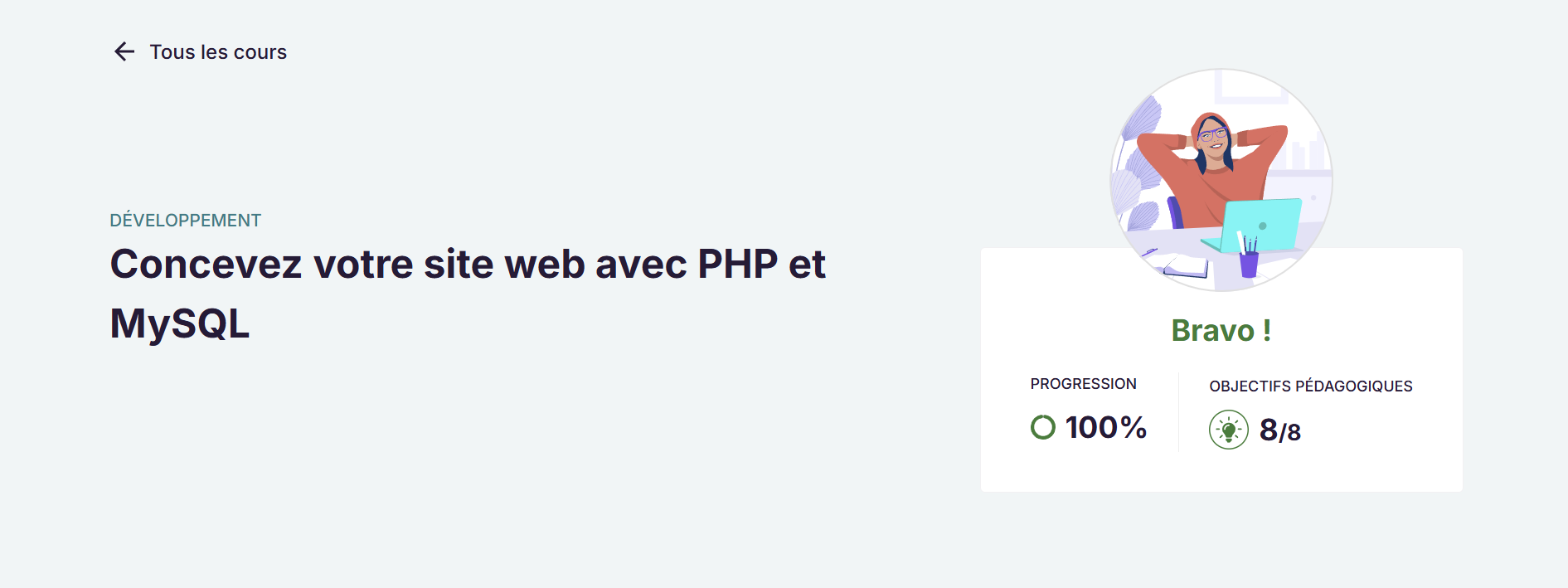 Formation OpenClassrooms PHP et MySQL